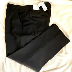 NWT WHBM black slim ankle high waist slacks with power smoothing tummy control